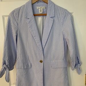 H&M Blue stripes Jacket